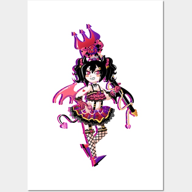 Little Devil Nico. Wall Art by scribblekisses